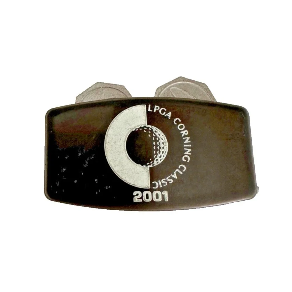 LPGA Corning Classic 2001 Ball Marker Coins Divet Belt Hat Clip